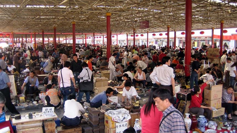 Chợ đầu mối Trung Quốc Panjiayuan 